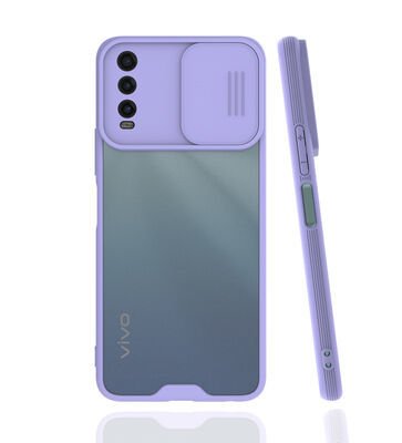 Vivo Y20 Kılıf Patinda Lensi Kapak