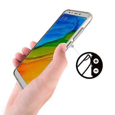 Xiaomi Redmi 5 Plus Kılıf Patinda Gard Silikon