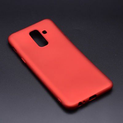 Galaxy A6 Plus 2018 Kılıf Patinda Premier Silikon Kapak
