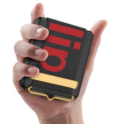Galaxy Z Flip 3 Kılıf Patinda Flio Kıpta Kapak