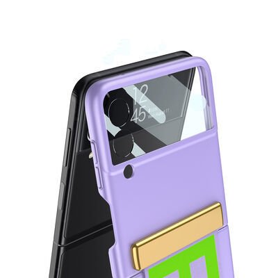 Galaxy Z Flip 3 Kılıf Patinda Flio Kıpta Kapak