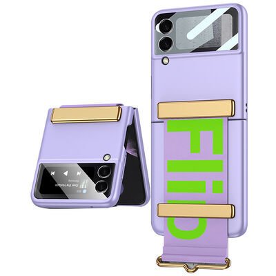 Galaxy Z Flip 3 Kılıf Patinda Flio Kıpta Kapak
