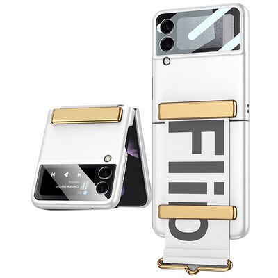Galaxy Z Flip 3 Kılıf Patinda Flio Kıpta Kapak