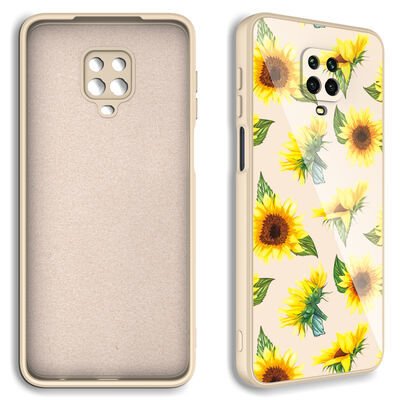 Xiaomi Redmi Note 9S Kılıf Kamera Korumalı Desenli Sert Silikon Patinda Epoksi Kapak