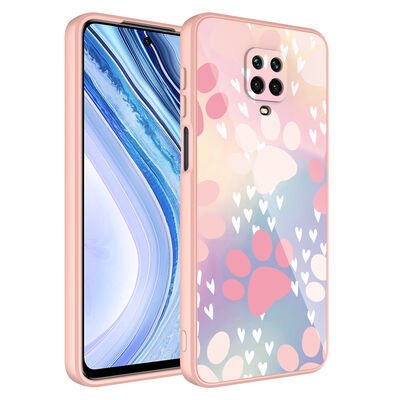 Xiaomi Redmi Note 9S Kılıf Kamera Korumalı Desenli Sert Silikon Patinda Epoksi Kapak