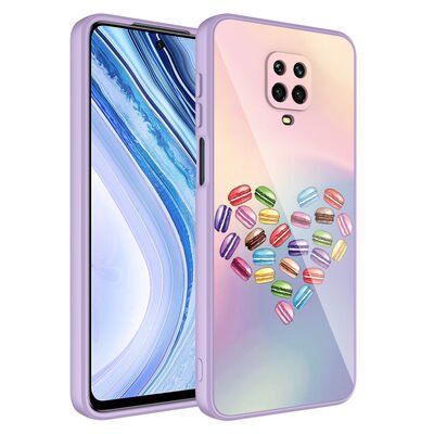 Xiaomi Redmi Note 9S Kılıf Kamera Korumalı Desenli Sert Silikon Patinda Epoksi Kapak