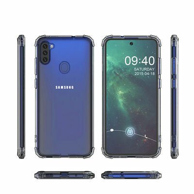 Galaxy M11 Kılıf Patinda Nitro Anti Shock Silikon