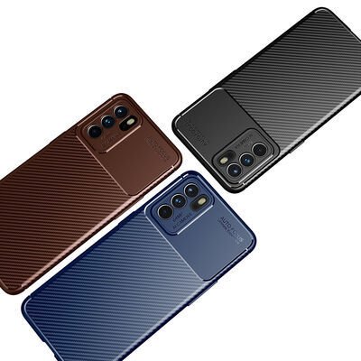 Oppo Reno 6 4G Kılıf Patinda Negro Silikon Kapak