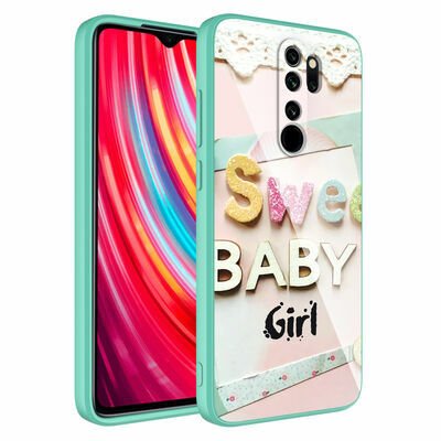 Xiaomi Redmi Note 8 Pro Kılıf Kamera Korumalı Desenli Sert Silikon Patinda Epoksi Kapak