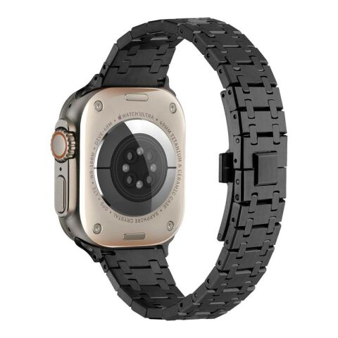 Apple Watch 7 45mm Patinda KRD-83 Metal Kordon
