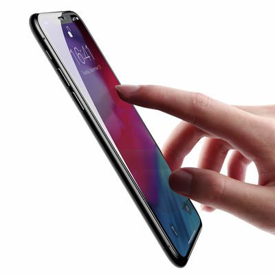 Apple iPhone 11 Patinda Kenarları Kırılmaya Dayanıklı Cam Ekran Koruyucu