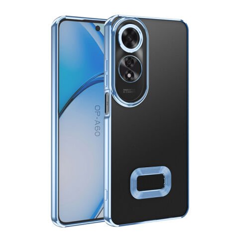 Oppo A60 Kılıf Kamera Korumalı Logo Gösteren Patinda Omega Kapak