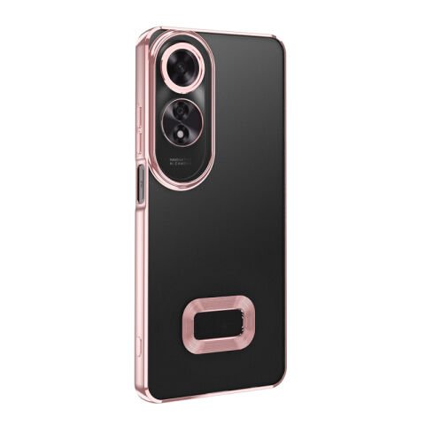 Oppo A60 Kılıf Kamera Korumalı Logo Gösteren Patinda Omega Kapak