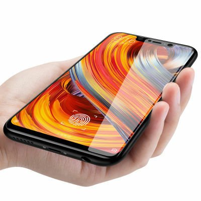 Xiaomi Mi 8 Patinda Kenarları Kırılmaya Dayanıklı Cam Ekran Koruyucu