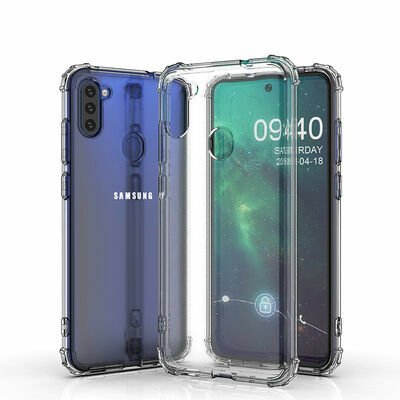 Galaxy A11 Kılıf Patinda Nitro Anti Shock Silikon