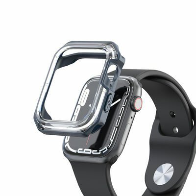 Apple Watch 38mm Patinda Watch Gard 08 Sert PC + Silikon Koruyucu
