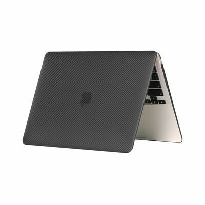 Apple Macbook 13.3' Pro 2020 A2338 Patinda MSoft Carbon Fiber Tasarımlı Kapak