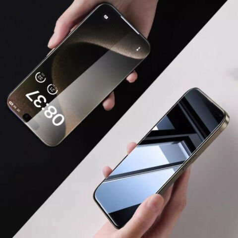 Apple iPhone 15 Pro Wiwu iPrivacy HD Anti-Peep Ekran Koruyucu