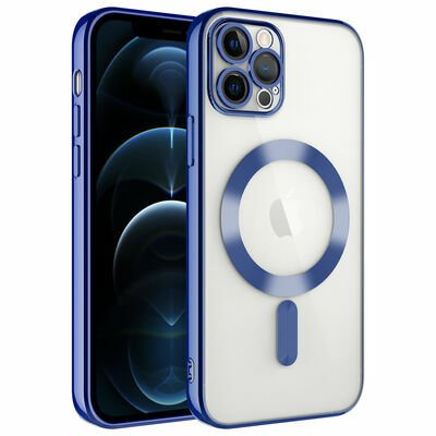Apple iPhone 12 Pro Kılıf Kamera Korumalı Magsafe Wireless Şarj Özellikli Patinda Demre Kapak