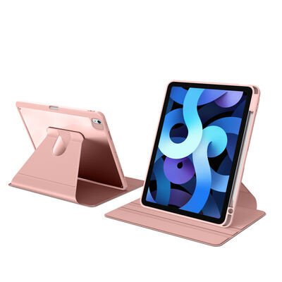 Apple iPad Air 11 2024 Kılıf Patinda Nayn Dönebilen Standlı Kılıf