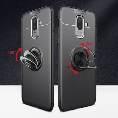 Galaxy J8 Kılıf Patinda Ravel Silikon Kapak