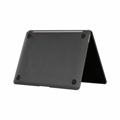 Apple Macbook 13.3' Air 2020 A2337 Patinda MSoft Carbon Fiber Tasarımlı Kapak