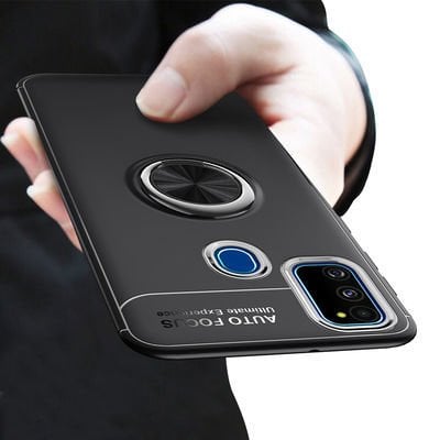 Galaxy M21 Kılıf Patinda Ravel Silikon Kapak
