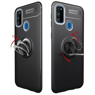 Galaxy M21 Kılıf Patinda Ravel Silikon Kapak
