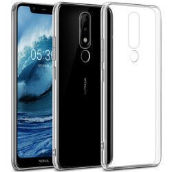 Nokia 5.1 Plus Kılıf Patinda Süper Silikon Kapak