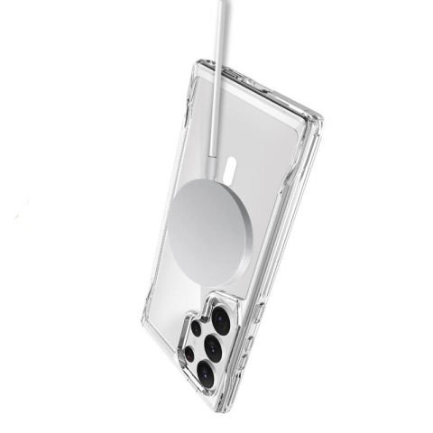 Galaxy S24 Ultra Kılıf Patinda Magsafe Şarj Özellikli T-Max Magsafe Kapak