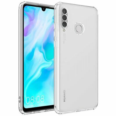 Huawei P30 Lite Kılıf Patinda Kamera Korumalı Süper Silikon Kapak