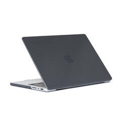 Apple Macbook Pro 16.2 2023 A2780 Patinda MSoft Carbon Fiber Tasarımlı Kapak