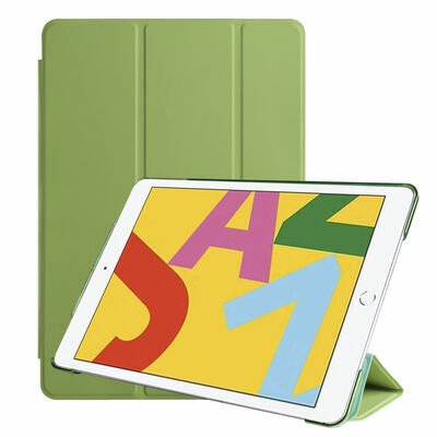 Apple iPad 10.2 2021 (9.Nesil) Patinda Smart Cover Standlı 1-1 Kılıf
