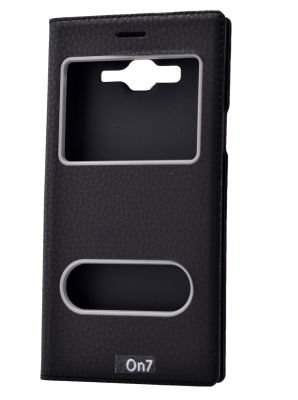 Galaxy On5 Kılıf Patinda Dolce Kapaklı Kılıf