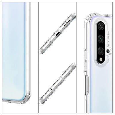 Huawei Nova 5T Kılıf Patinda Nitro Anti Shock Silikon