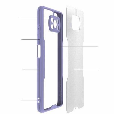 Xiaomi Poco X3 Kılıf Patinda Parfe Kapak