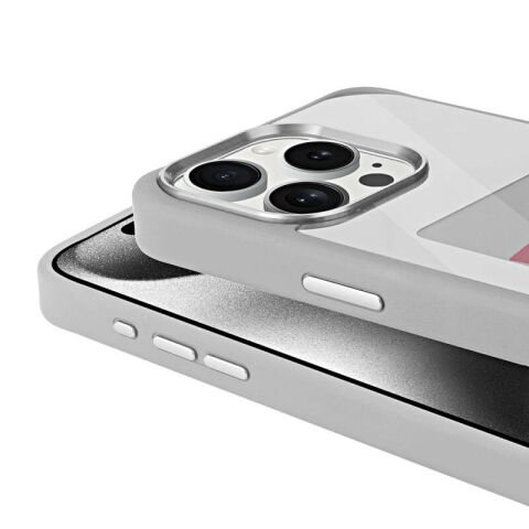 Apple iPhone 15 Pro Kılıf Ekranı Yansıtan Patinda Akıllı NFC Kapak