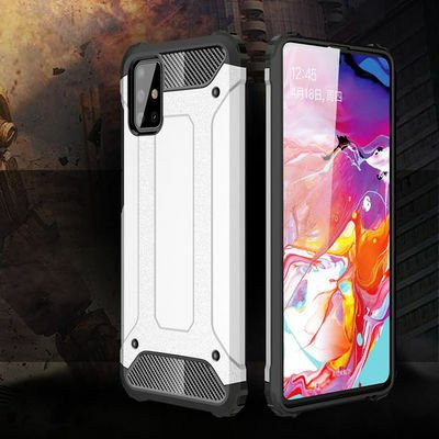 Galaxy A51 Kılıf Patinda Crash Silikon Kapak