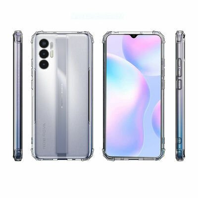 Tecno Pova 3 Kılıf Patinda 2mm Anti Shock Silikon