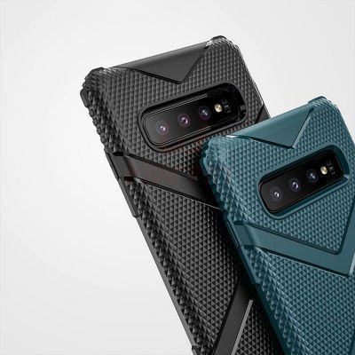 Galaxy S10 Kılıf Patinda Hank Silikon