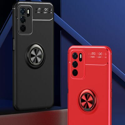 Oppo A16 Kılıf Patinda Ravel Silikon Kapak