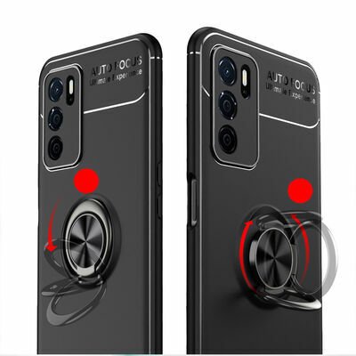 Oppo A16 Kılıf Patinda Ravel Silikon Kapak