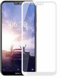 Nokia X6 Patinda Kenarları Kırılmaya Dayanıklı Cam Ekran Koruyucu