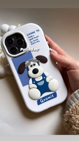 iPhone Kabartmalı Gromit Kılıf
