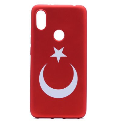 Xiaomi Mi 8 Kılıf Patinda Bayrak Silikon