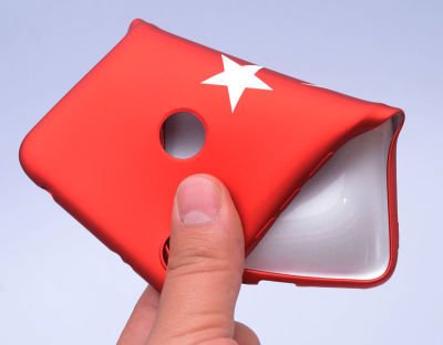 Xiaomi Mi 8 Kılıf Patinda Bayrak Silikon