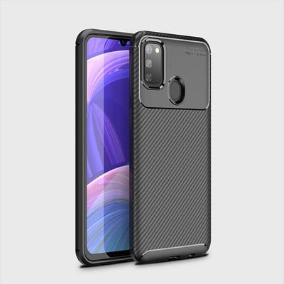Galaxy M21 Kılıf Patinda Negro Silikon Kapak