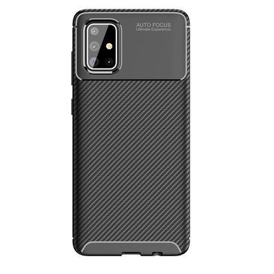 Galaxy A71 Kılıf Patinda Negro Silikon Kapak