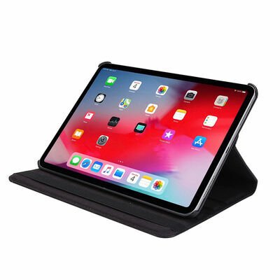 Apple iPad Pro 12.9 2021 (5.Nesil) Patinda Dönebilen Standlı Kılıf