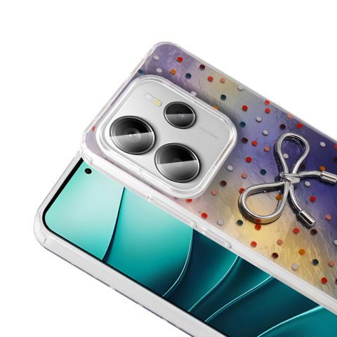 Xiaomi Redmi Note 14 Kılıf Kamera Korumalı Figürlü Patinda Ponti Silikon Kapak